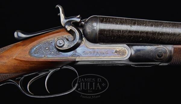 � James Julia Auctions,  1872 Colt 10ga circa 1882